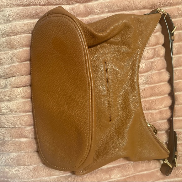 Michael Kors Tan Leather Hobo Bag
